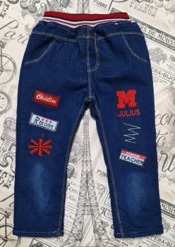  джинсы на флисе для мальчиков пр-во Китай в интернет-магазине «Детская Цена»